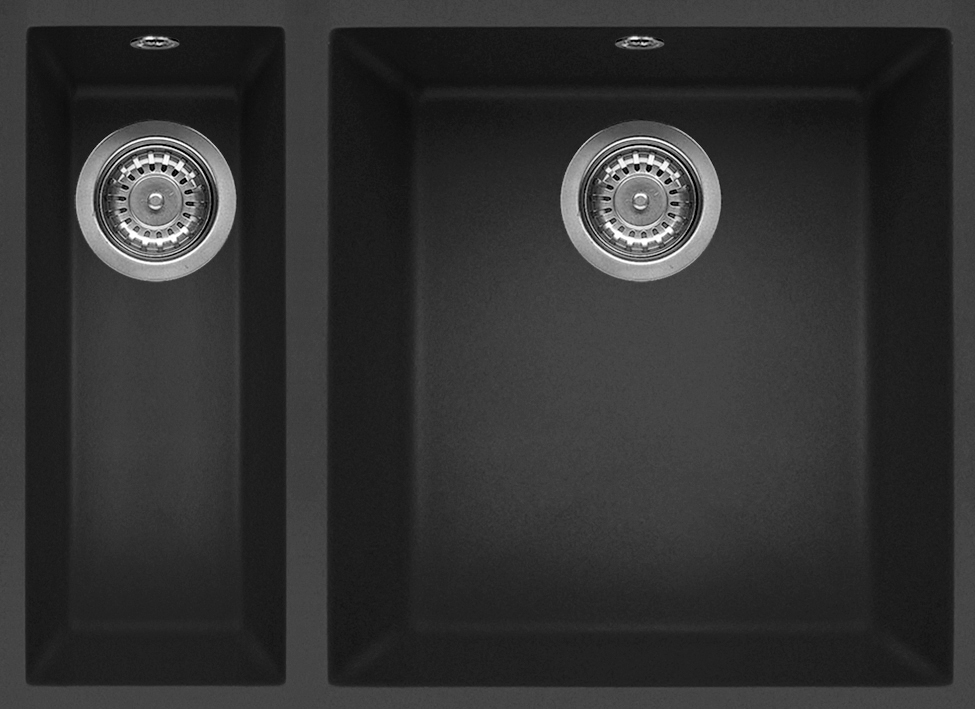 REGINOX QUADRA 150 UNDERMOUNT SINK BLACK